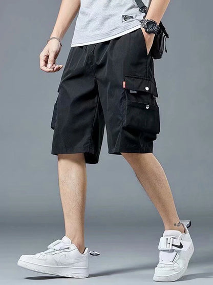 2024 New Men's Fashion Casual Cargo Shorts Summer Pockets Basketball Daily Wear With Bermuda y2k Streetwear Sports Short Pants