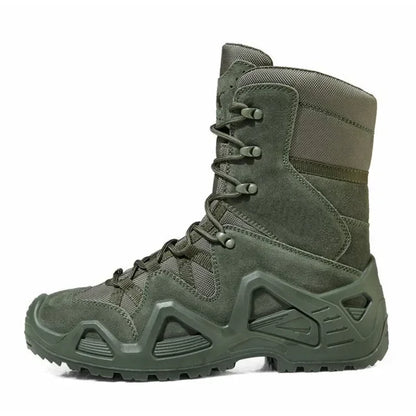Fans Outdoor Mens Hunting Hiking Tactical Desert Boots Male Field Hunting Hiking Climbing Training  Non-slip Sports Shoes