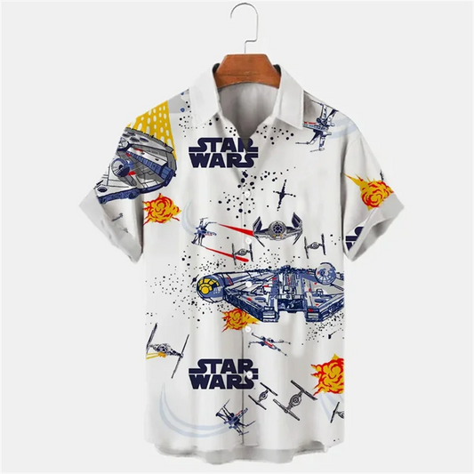 Summer plus size men's short sleeve shirt urban fashion comfortable 3D digital printing men's clothing soft tops