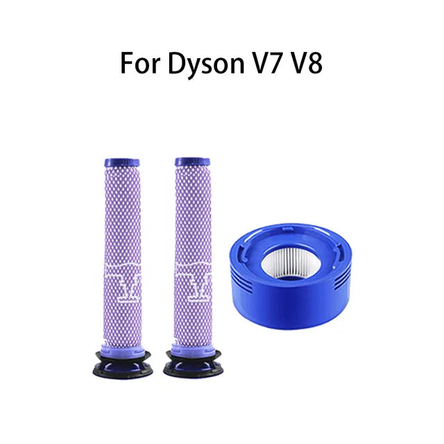 For Dyson V6 V7 V8 V10 V11 V12 V15 Handheld Vacuum Cleaner Accessories Washable HEPA Filter Roller Brush Head Replacement Parts