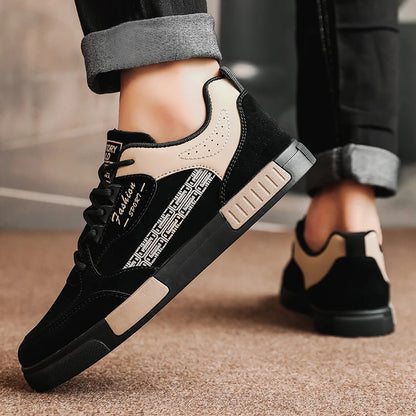 Men Casual Sneakers Simple Design Skateboard Flat Outdoor Sneakers Tennis Running Sports Shoes Comfortable Trainers Plus Size 47
