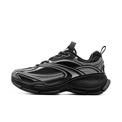 Men 2025 Summer Comfortable Height-increasing Mesh Breathable Retro Sneakers