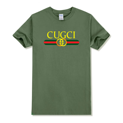 Foreign trade fashion simple letter printed T-shirt men and women's summer new cotton soft sole men and women's casual shirt