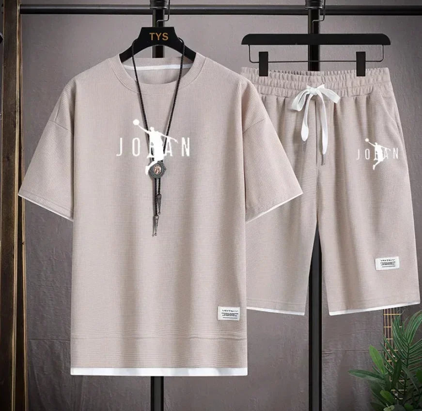 2025 Summer men's suit brand new T-shirt clothing Designer clothing Fashion T-shirt blazer shorts 2-piece set