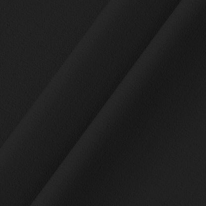 Women's High-Rise Regular-Fit Full-Length Black Cargo Straight leg Trouser Pant