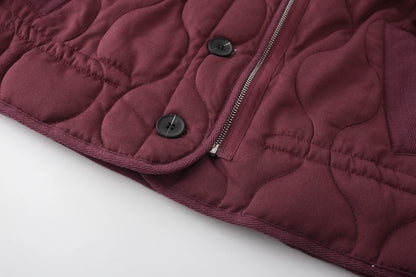 2025 New Autumn Women's Jackets Fashion Loose O-neck Thick Warm Elegant Women's Coats Personality Versatile Youth Outerwear
