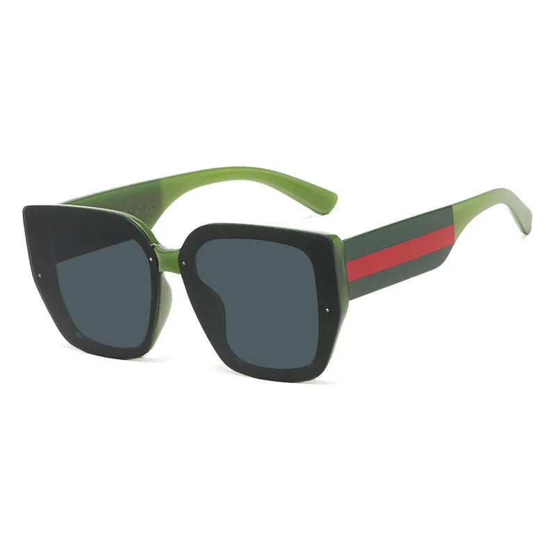 Polygonal  Mix Color Sunglasses Irregular New 2025 Women Sunglasses Retro Fashion Concave Shape Girls Eyewear Luxury Designer