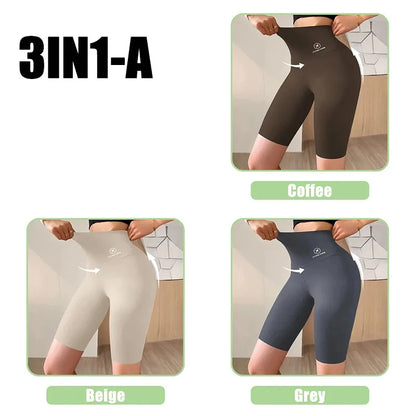 Women Jogging Fitness Cycling High Waist Sports Shorts