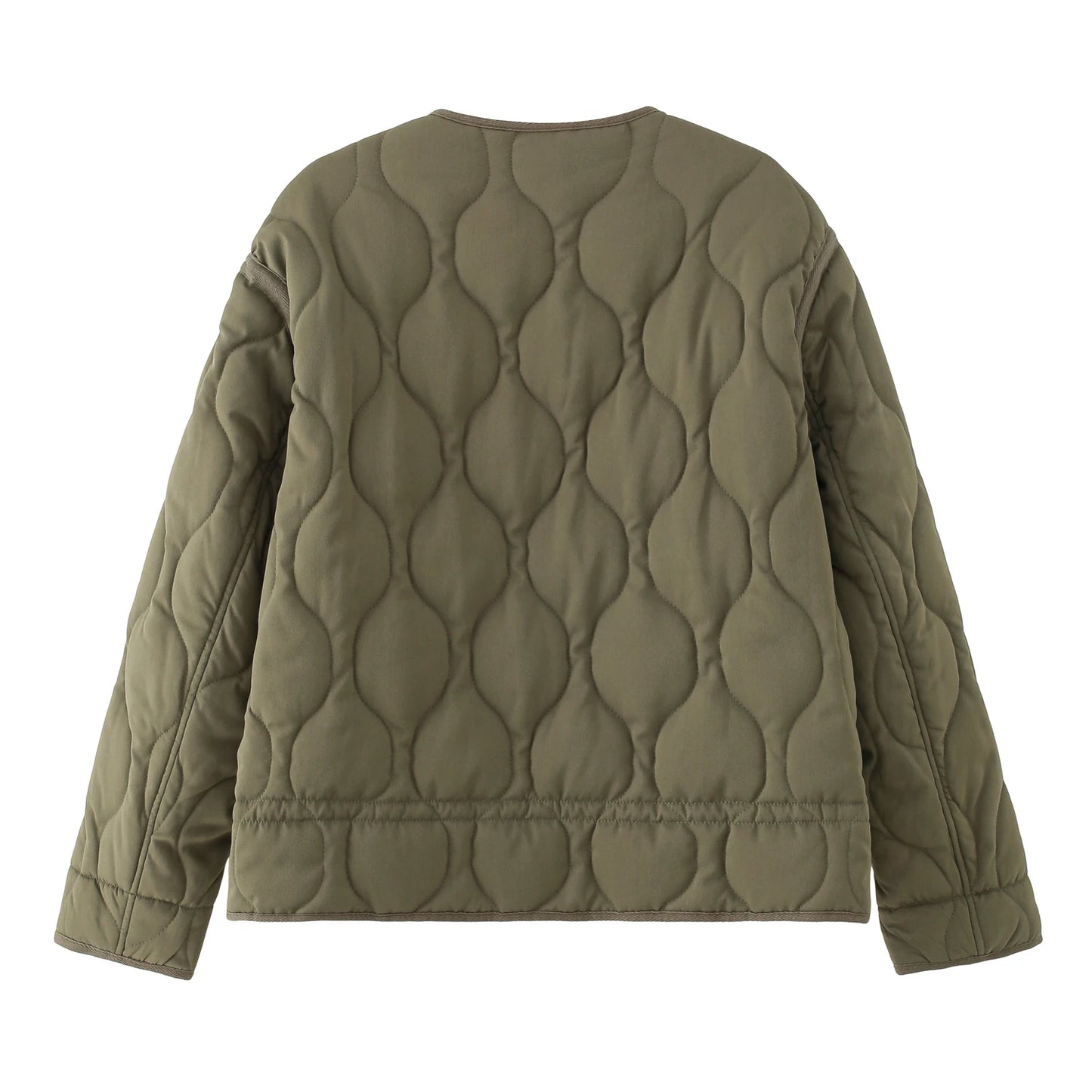 2025 New Autumn Women's Jackets Fashion Loose O-neck Thick Warm Elegant Women's Coats Personality Versatile Youth Outerwear