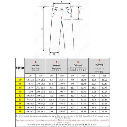 Threeproof Men's Pants Straight Fit Cotton Casual Trousers Male Elastic Waist Stretch Spring Antifouling Work Business Oil Proof
