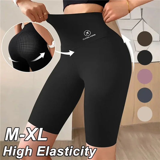 Women Jogging Fitness Cycling High Waist Sports Shorts
