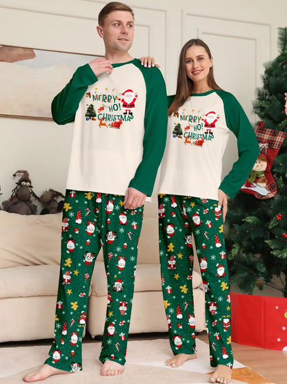 2026 Christmas Matching Pajamas Family Outfits Patchwork Set Adult Father Mother Kids Baby Sleepwear Look Pyjamas Clothes