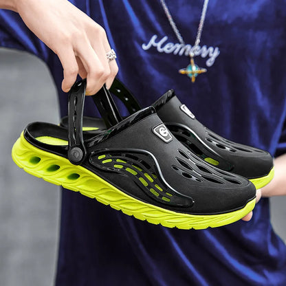 Summer Comfortable Men's Breathable Outdoor EVA Injection Clogs Casual Sandal Men Beach Slippers Water Shoes Pool Sandals
