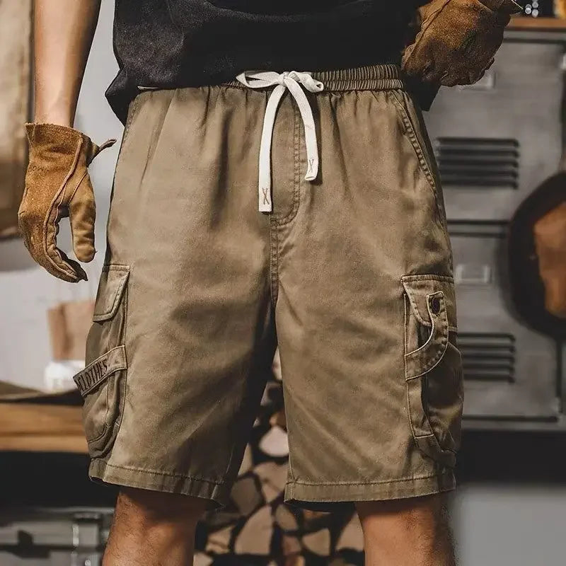 Short Pants For Men Baggy Bermuda Wide Long Mens Cargo Shorts Black Half Loose Wholesale Homme Harajuku New In Clothes Jorts