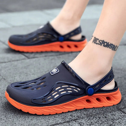 Summer Comfortable Men's Breathable Outdoor EVA Injection Clogs Casual Sandal Men Beach Slippers Water Shoes Pool Sandals
