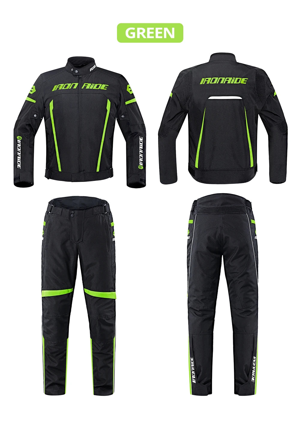Motorcycle Jacket Waterproof Motorcross Jacket Pants Moto Jacket Windproof Riding Motorbike Clothes With Protective Gear M-3XL