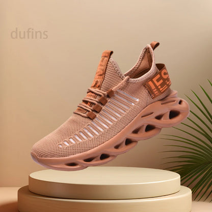 New men's casual sports running shoes comfortable breathable fitness running Plus size sneakers Fashion mesh summer walk 2025