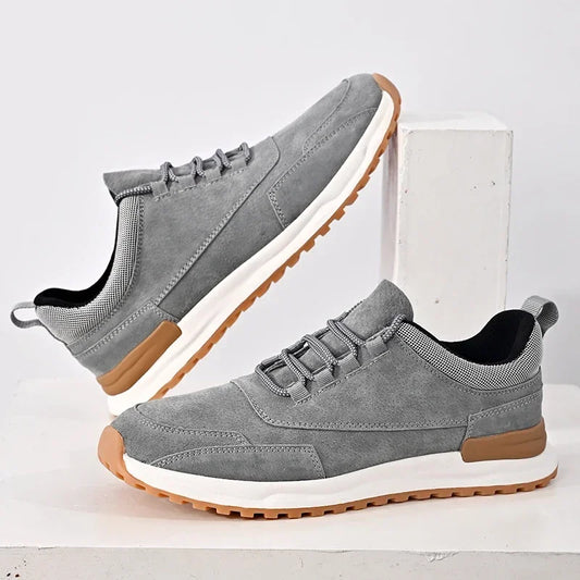 NEW Pigskin Leather Men Golf Sport Sneakers High Quality Male Golfer Athletic Training Shoes Spring Outdoor Walking Trainers