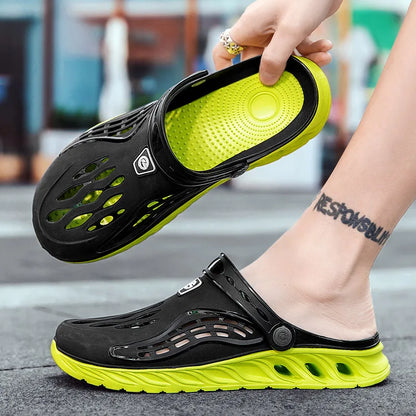 Summer Comfortable Men's Breathable Outdoor EVA Injection Clogs Casual Sandal Men Beach Slippers Water Shoes Pool Sandals