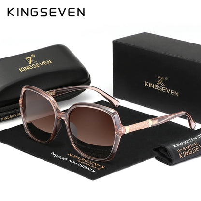 KINGSEVEN for Lady Polarized Women's Sunglasses Luxury Sun Glasses Lentes Eye Protection Eyewear de sol Classical