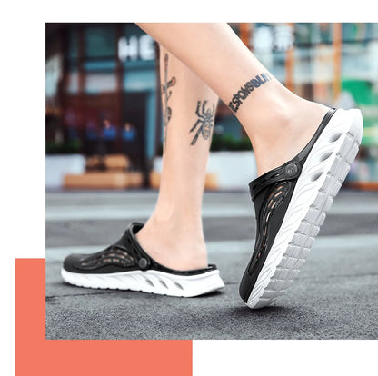 Summer Comfortable Men's Breathable Outdoor EVA Injection Clogs Casual Sandal Men Beach Slippers Water Shoes Pool Sandals