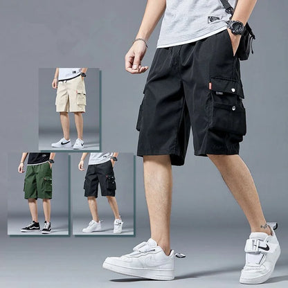 2024 New Men's Fashion Casual Cargo Shorts Summer Pockets Basketball Daily Wear With Bermuda y2k Streetwear Sports Short Pants