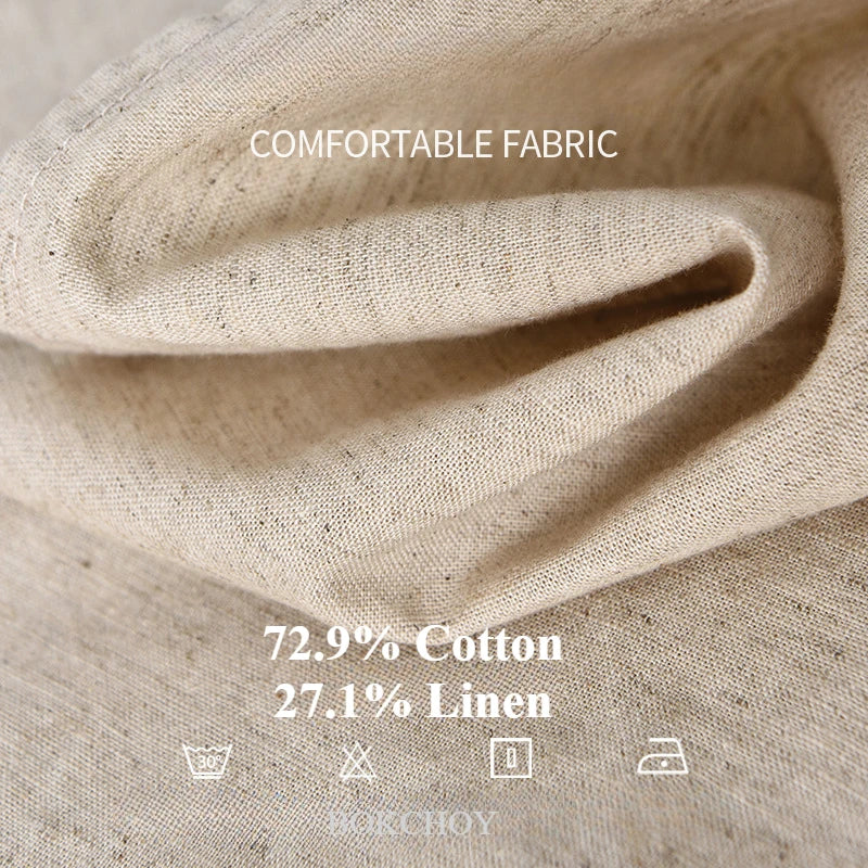 2025 Spring Summer New Breathable Cotton Linen Short Sleeve Shirts for Men Clothing Soft Thin Shirts DC208