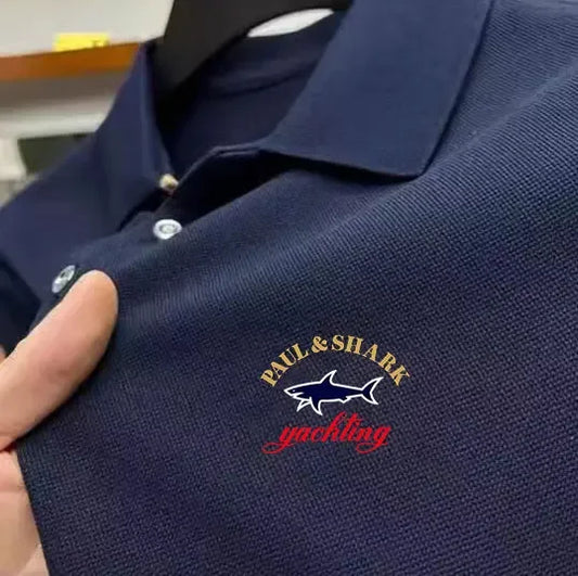 Men's Cool and Hot Selling Light Luxury Polo Shirt Trendy Korean Golf Sports Top Outdoor Camping XS-2XL European Clothing2025