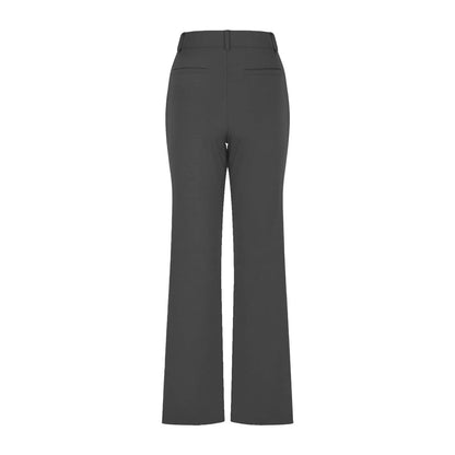 Women's Black Stretch Soft Cross Waist Flared Pants Yoga Casual Wide Leg Pants Sports Fitness Pants Women's Clothing