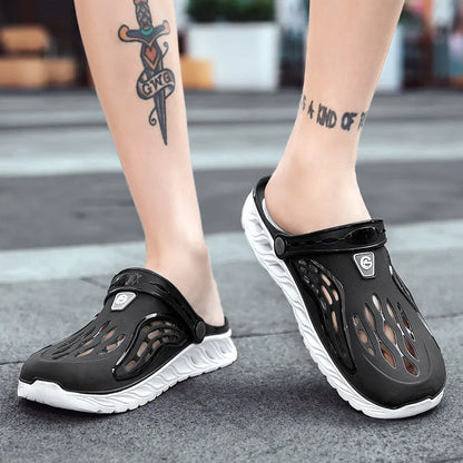 Summer Comfortable Men's Breathable Outdoor EVA Injection Clogs Casual Sandal Men Beach Slippers Water Shoes Pool Sandals