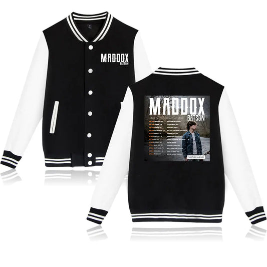 Maddox Batson Merch Jacket Cosplay Women Men Casual Sweatshirts Streetwear Fashion
