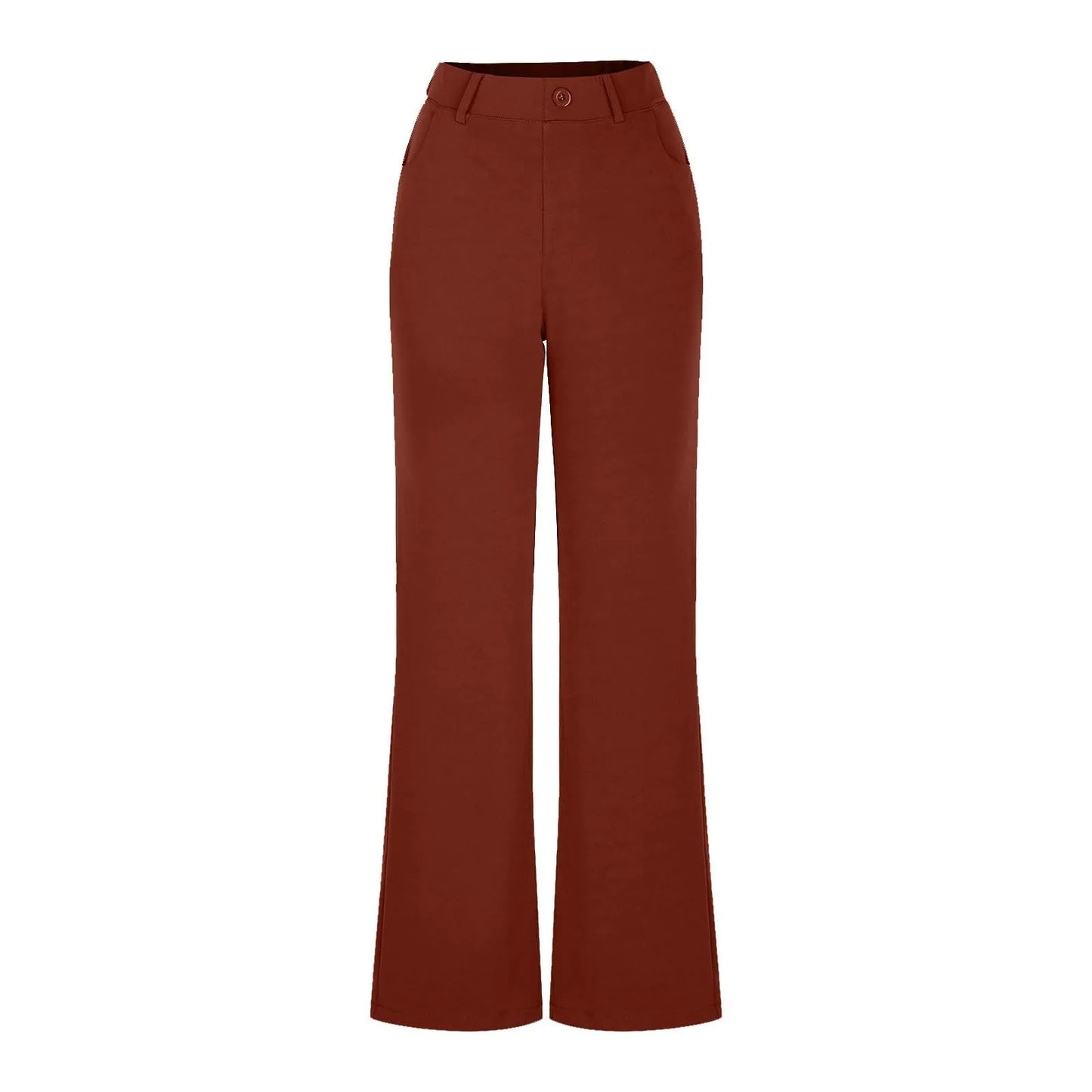 Women's Black Stretch Soft Cross Waist Flared Pants Yoga Casual Wide Leg Pants Sports Fitness Pants Women's Clothing