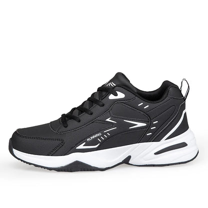 Mens Sports Shoes Fashion High-quality Outdoor Breathable Running Shoes 2024 New Luxury Design Leather Casual Flat Mens Sneakers