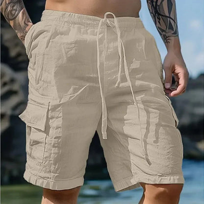 Men Loose Cargo Shorts With Pockets Fashion Beach Streetwear Sports Casual Shorts Running Short Pants