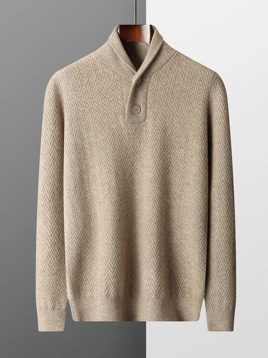 Yoyoselect Men Autumn Winter Sweater 100% Cashmere Luxury Pullover V Neck Thick Warm Casual Smart Jumpers Quality Knitwear Tops