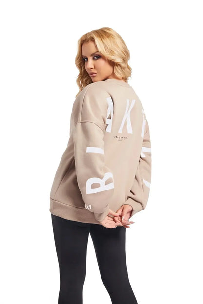 Y2K American Harajuku Clothing Thickened Fashion Letter Printing Pullover  Sweatshirt Women's New Style Long Sleeve Sweatshirt