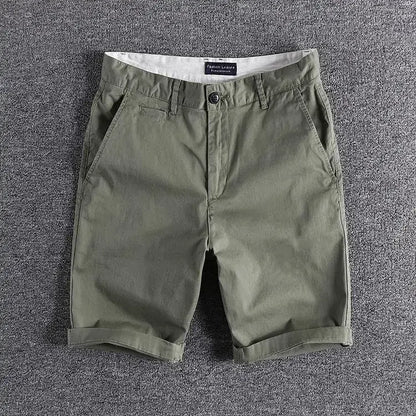 Multi-color Elastic Waist Casual Shorts For Men Trendy Summer Style Mid-waist Outside Trade Original Single Piece Free Shipping