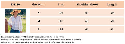 2025 Spring New Women's French White Shirt Splicing Lace Embroidery Design Ladies Shirt Long Sleeve Casual Holiday Beach Tops