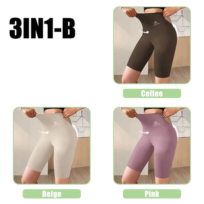 Women Jogging Fitness Cycling High Waist Sports Shorts