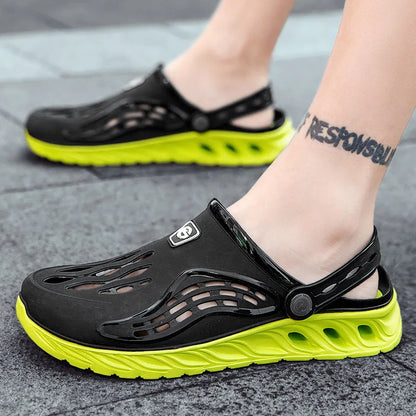 Summer Comfortable Men's Breathable Outdoor EVA Injection Clogs Casual Sandal Men Beach Slippers Water Shoes Pool Sandals