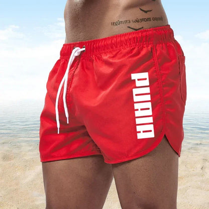 New Hot Summer Swim Shorts Sports Gym Shorts Men's Beachwear Luxury Beach Shorts Quick-drying Men's Swimwear Board