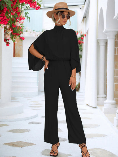 Women's Fashion Trendy Stand-collar Jumpsuits