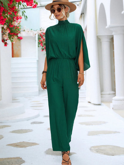Women's Fashion Trendy Stand-collar Jumpsuits
