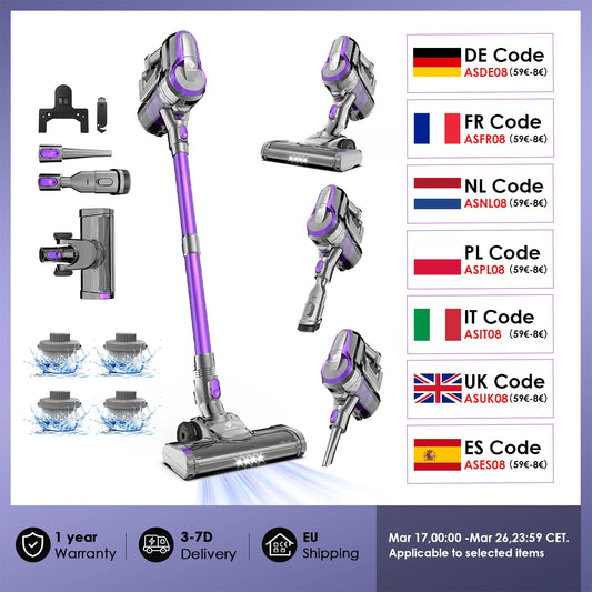 FixtFixer X6M 30000Pa 350W Handheld Cordless Vacuum Cleaner Smart Home Appliance Suction 1.1L Dust Cup forHard Floor/Pet Hair