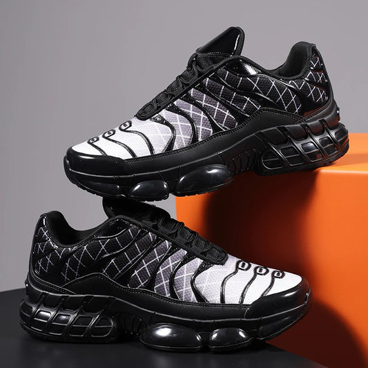 shoes man 2025 casual sneaker Breathable mesh running shoes Fashion trends tennis black sneaker official-website casual sneakers