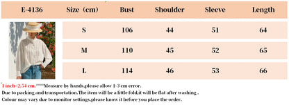2025 Spring New Women's French White Shirt Splicing Lace Embroidery Design Ladies Shirt Long Sleeve Casual Holiday Beach Tops