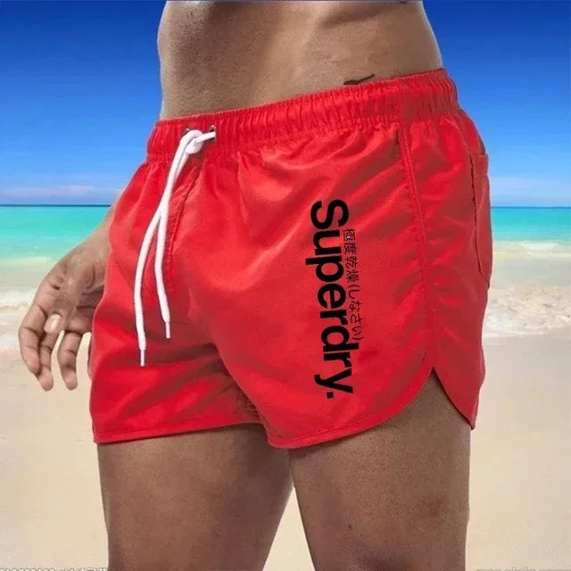 Men's and Women's Swim Shorts; Beach Bathrobe; Fitness and Walking Shorts; Outdoor and Indoor Leisure Fashion Summer Beach Short