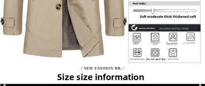 Casual Cotton Work Jacket Men's Spring Autumn New Style Pure Cotton Windbreaker Lightweight Summer Men's Clothing Coat