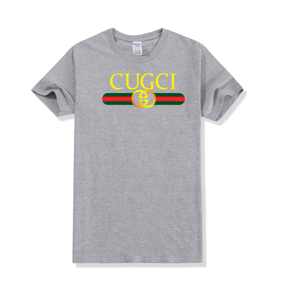 Foreign trade fashion simple letter printed T-shirt men and women's summer new cotton soft sole men and women's casual shirt