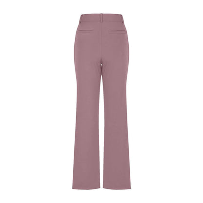 Women's Black Stretch Soft Cross Waist Flared Pants Yoga Casual Wide Leg Pants Sports Fitness Pants Women's Clothing